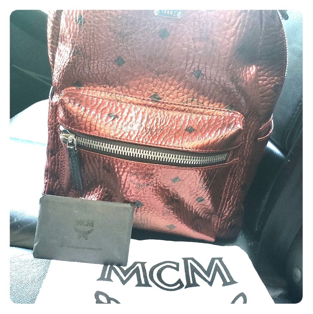 Authentic MCM Bookbag